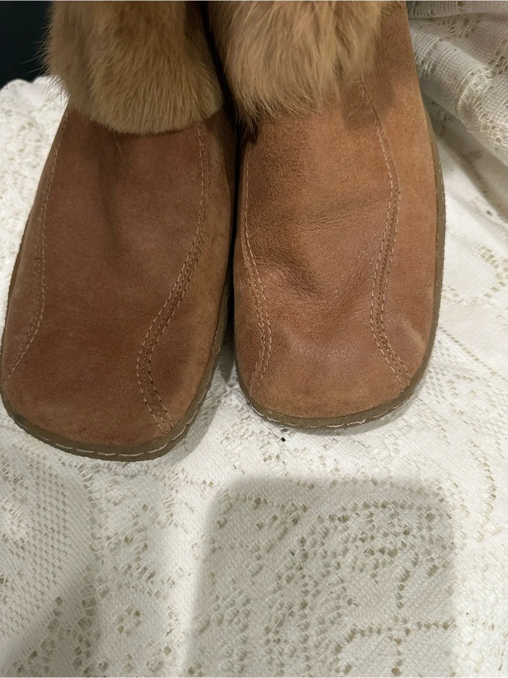 Nine West warm tan